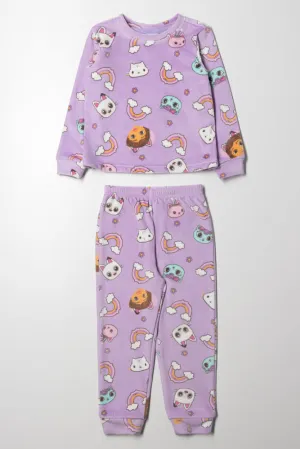 Gabby's Dollhouse Pyjamas Purple
