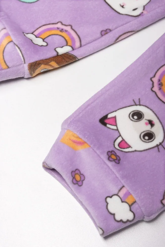 Gabby's Dollhouse Pyjamas Purple