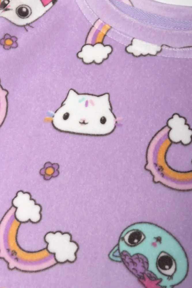 Gabby's Dollhouse Pyjamas Purple