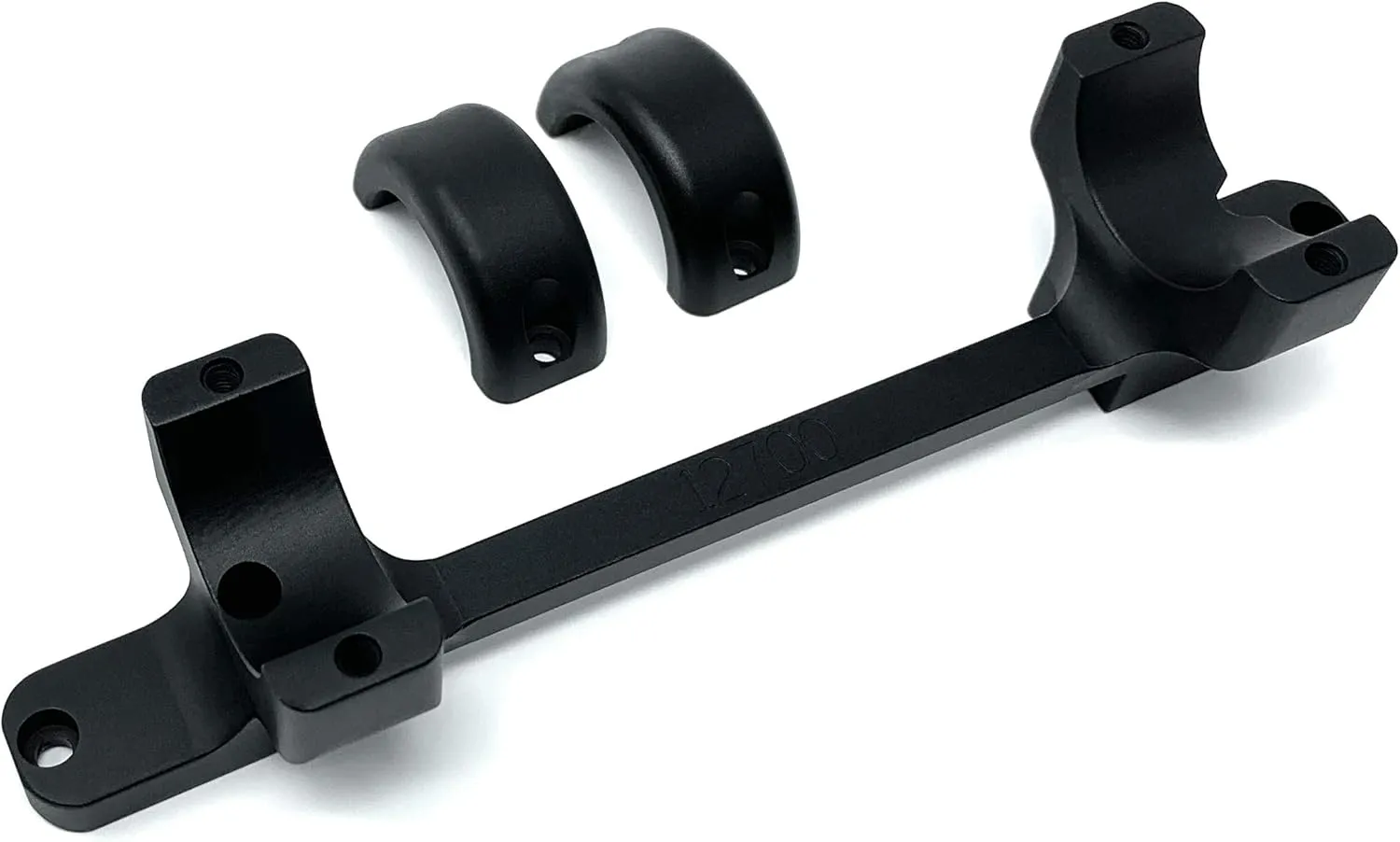 Game Reaper Remington 700-Long Action-High Mount (Black, 1 inch)