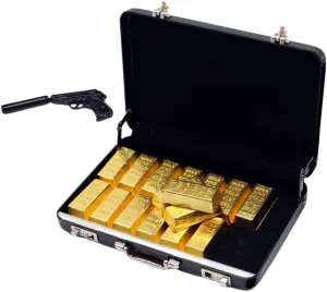 Garneck Cute Miniature Model Toy Suitcase Mini Bricks Ornaments for Dollhouse Decoration