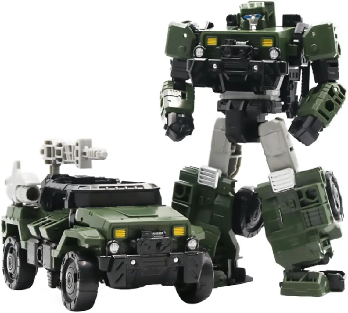 Generations War for Cybertron Siege Deluxe Class WFC-S35 Red Alert/WFC-S10 Sideswipe/WFC-S9 Hound Action Figure Gift Collectible Model Ornaments Statue, Multicolor