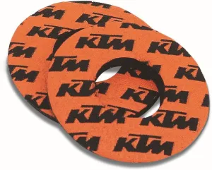 Genuine KTM Orange Donut Grip Set, U6951716 for 50, 65, 85, 200, 250, 300, 350, 450, 500 Models