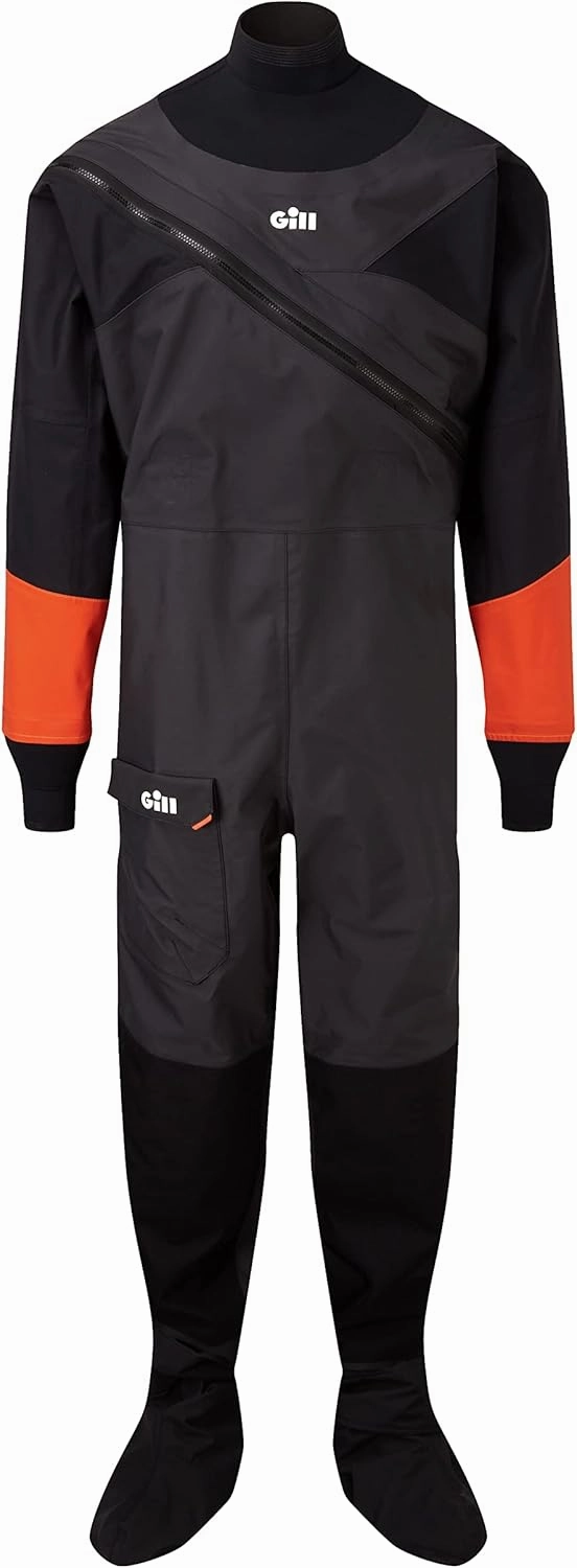 Gill Junior/Kids Dry Suit - Fully Taped & Waterproof Ideal for Watersports Such as Dinghy, Sailing, Kayaking & Paddleboard