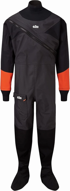 Gill Junior/Kids Dry Suit - Fully Taped & Waterproof Ideal for Watersports Such as Dinghy, Sailing, Kayaking & Paddleboard