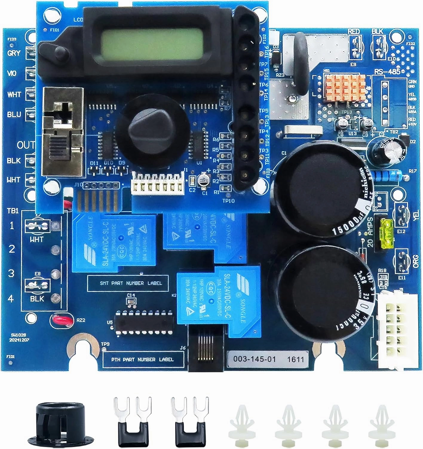 GLX-PCB-TROL-HP Main PCB & GLX-PCB-DSP Display Board Replacement for Hayward Goldline Aqua Trol Salt Chlorine Generators AQ-TROL-HP, AQ-TROL-HP-TL