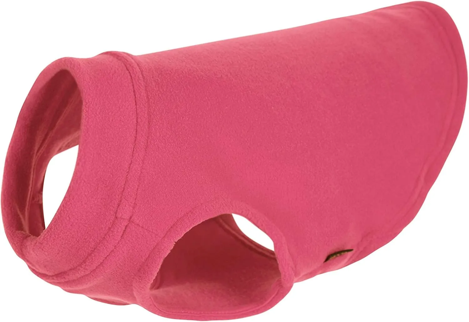 Gooby - Stretch Fleece Vest, Pullover Fleece Vest Jacket Sweater for Dogs, Pink, Medium