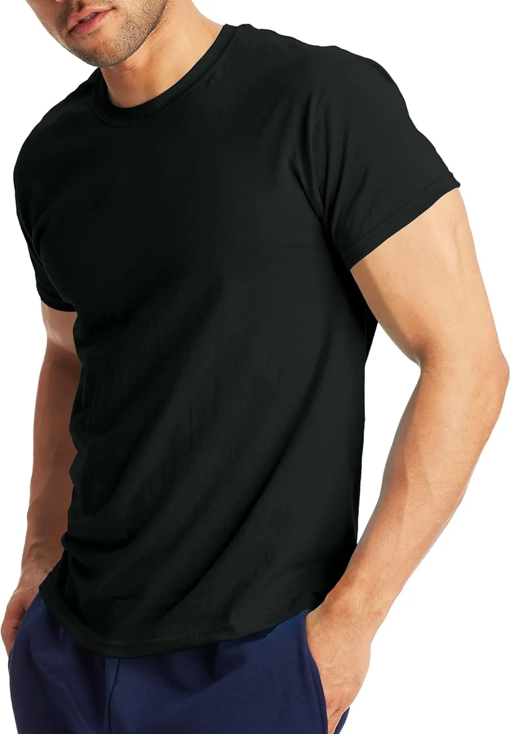 Hanes X-Temp Performance T-Shirt Pack, Cotton Blend Moisture-Wicking Tees for Men, 2-Pack