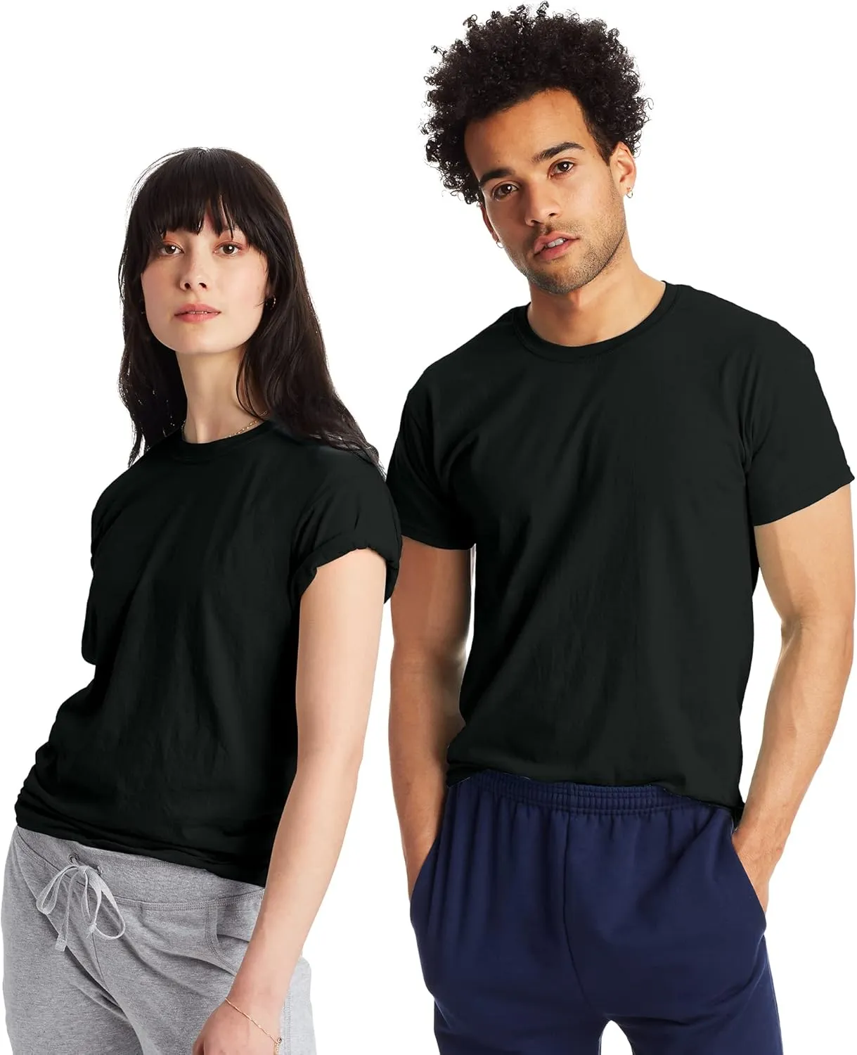 Hanes X-Temp Performance T-Shirt Pack, Cotton Blend Moisture-Wicking Tees for Men, 2-Pack