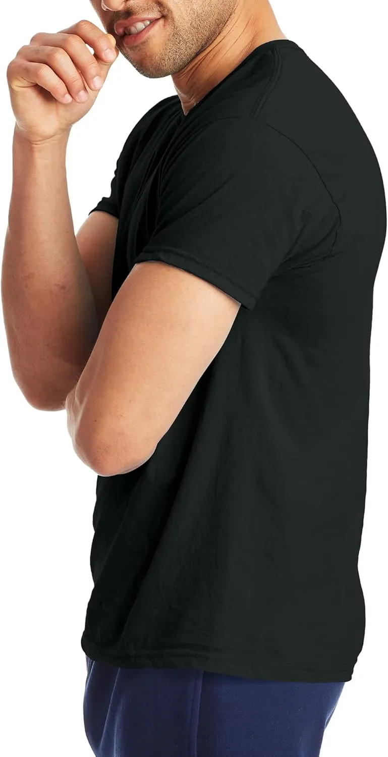 Hanes X-Temp Performance T-Shirt Pack, Cotton Blend Moisture-Wicking Tees for Men, 2-Pack