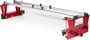 Happybuy Router Sled, 60 Inches, Portable & Adjustable Slab Flattening Jig, DIY Woodworking Tool for Flattening Slabs & Wood - Home DIY Project Tool