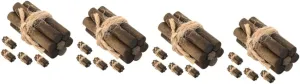 Hemoton 20pcs Miniature Firewood Pile Decor Dollhouse Accessories for Scene Layout Cute Firewood Models for Mini House Decoration for Dollhouse and Collectors
