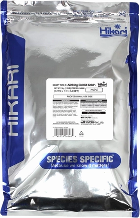Hikari 2.2-Pound Sinking Cichlid Gold Pellets for Pets, Mini
