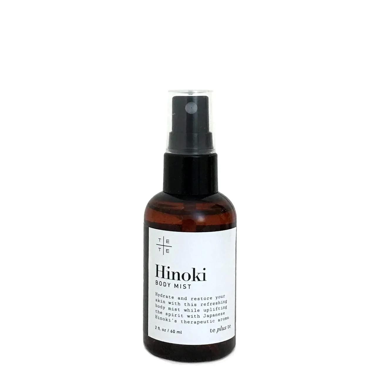 Hinoki Mini Body Mist with Japanese Hinoki Essential Oil | Travel size fl. 2 oz | Hydrate and Restore | Gentle to Skin and Environment