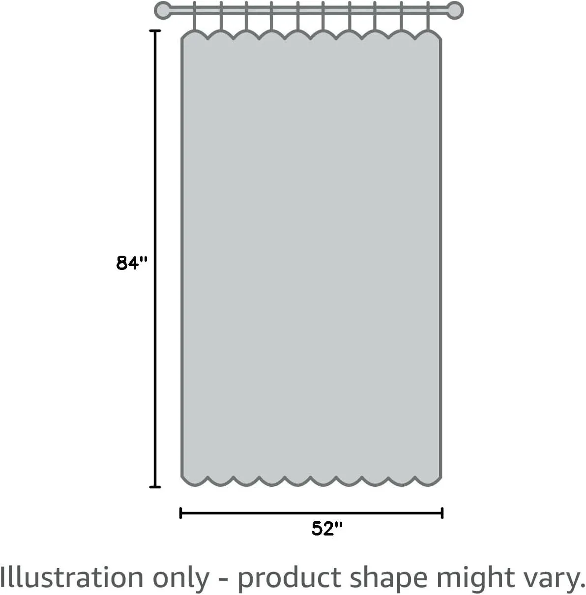 HOMEIDEAS Non-See-Through Brown Privacy Sheer Curtains, 52 X 84 Inches Long 2 Panels Sheer Curtains Light Filtering Window Drapes for Bedroom Living Room