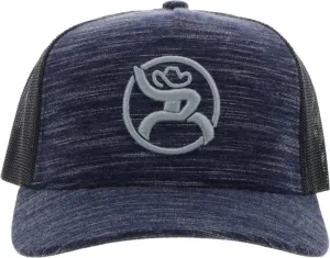 HOOEY Roughy - Mens Strap 6-Panel Trucker Cap with Logo