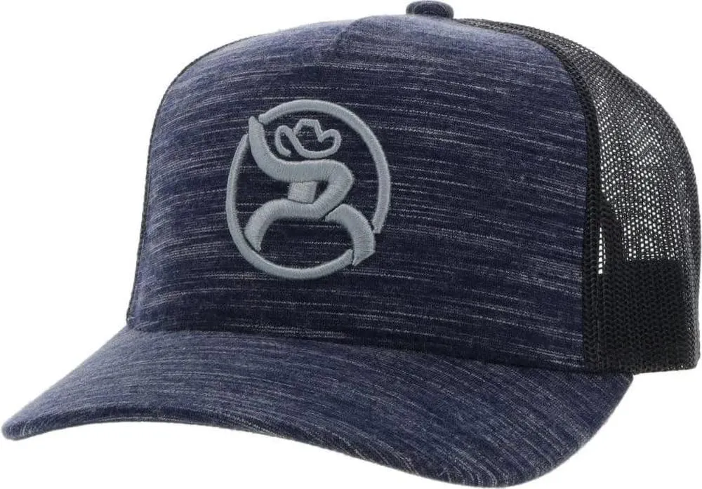 HOOEY Roughy - Mens Strap 6-Panel Trucker Cap with Logo