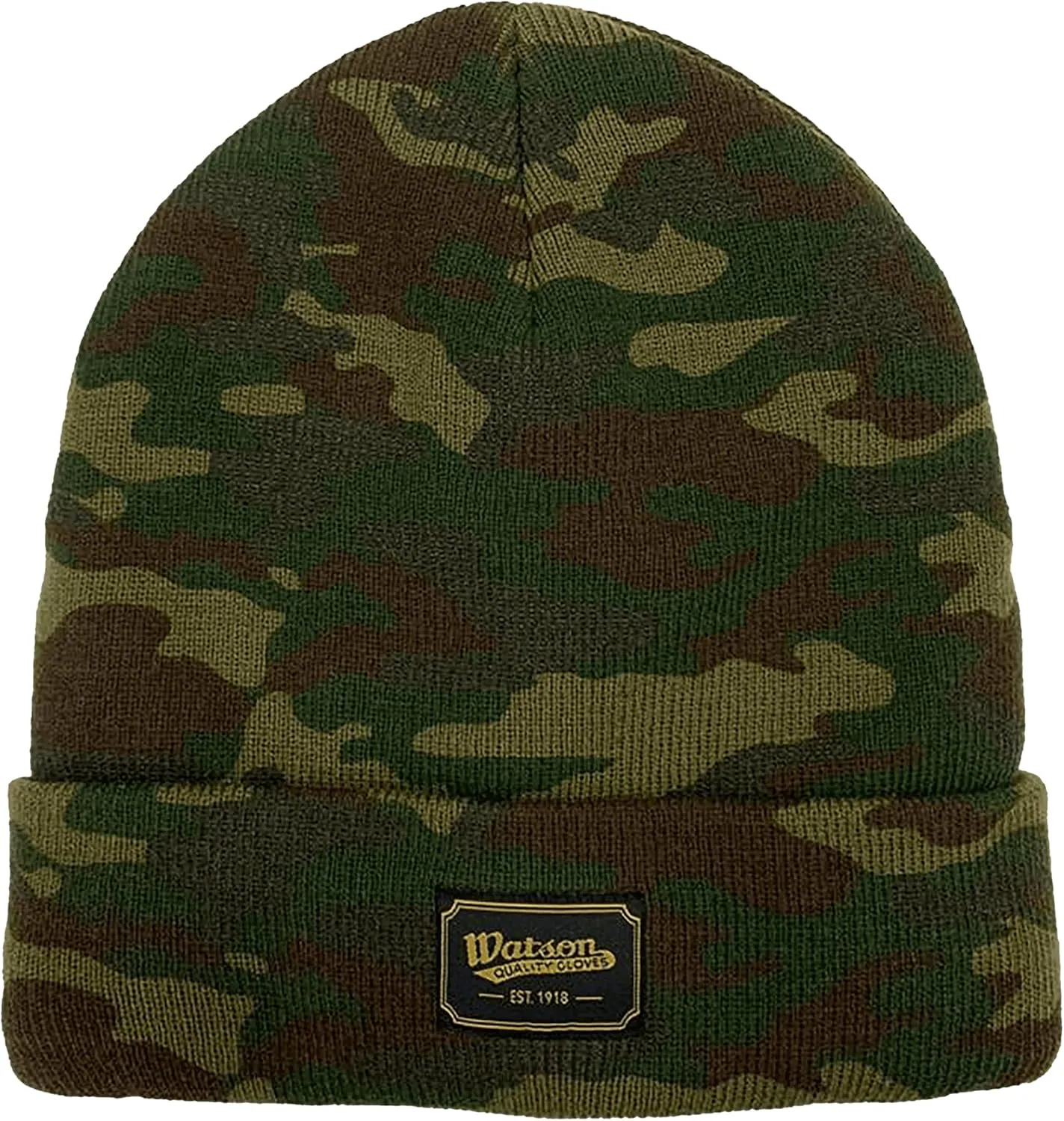 Hot Head Unisex Toque - WasteNot™ Recycled Polyester, Winter Beanie Hat, Men/Women, Fold Up, Heritage Patch