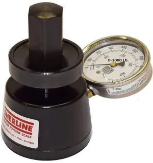 Hydraulic Tongue Weight Scale LM-1000 DISPLAYS Both 0-1000lb and 0-460 Kg. Very Stable