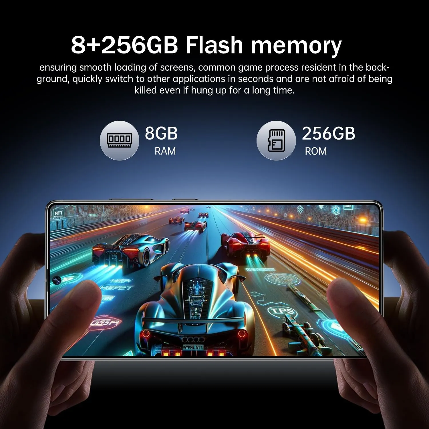 I25 Ultra 5G Unlocked Smartphone,8GB 256GB Fully Cell Phone for Android 14, 6.99" Unlocked Cell Phone, 7000mAh, 68MP 108MP Dual Camera/Dual SIM (Black)
