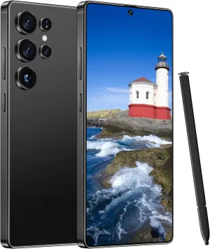 I25 Ultra 5G Unlocked Smartphone,8GB 256GB Fully Cell Phone for Android 14, 6.99" Unlocked Cell Phone, 7000mAh, 68MP 108MP Dual Camera/Dual SIM (Black)
