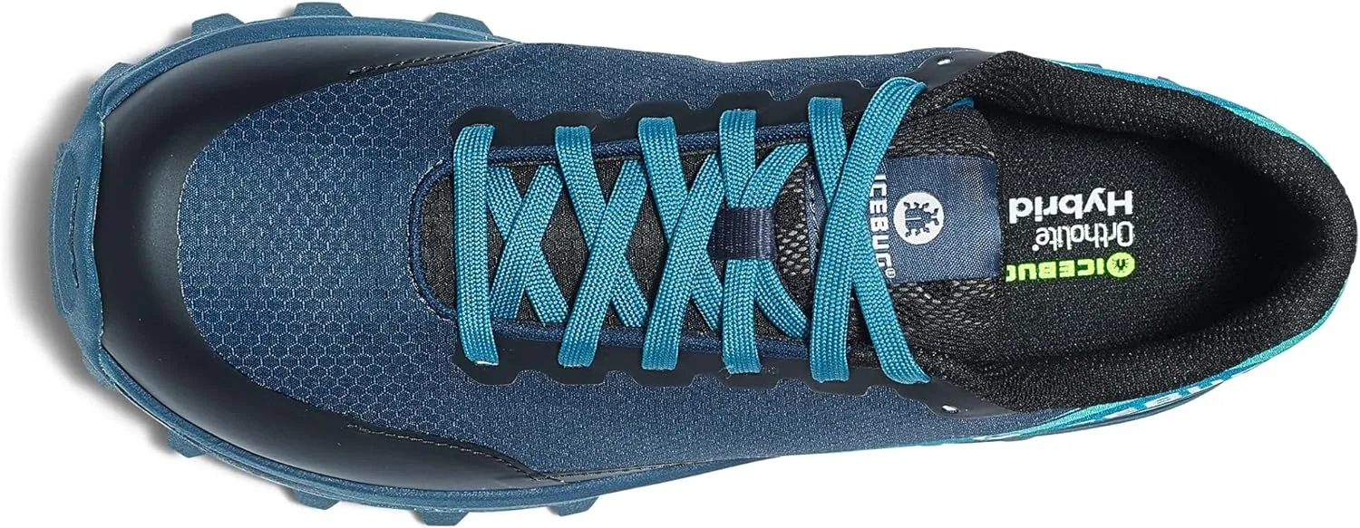 Icebug Mens Pytho6 BUGrip Trail Running Shoe with Carbide Studded Traction Sole