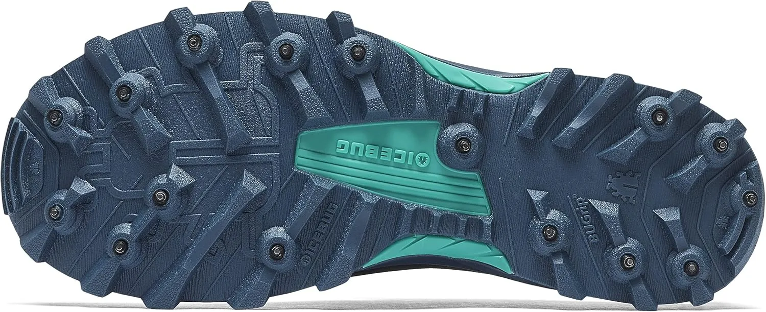 Icebug Mens Pytho6 BUGrip Trail Running Shoe with Carbide Studded Traction Sole