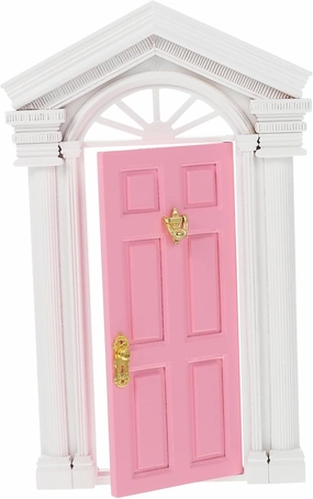 IMIKEYA 1pc Scale Mini Door for Dollhouse Cute Design for Miniature Home Decor for Miniature House Accessories