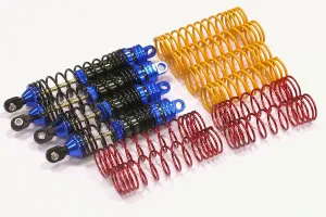 Integy RC Upgrades for Traxxas 2WD, XSR Shock Set (4) for Traxxas Nitro Stampede 2WD & Nitro Rustler (L=89/103mm)