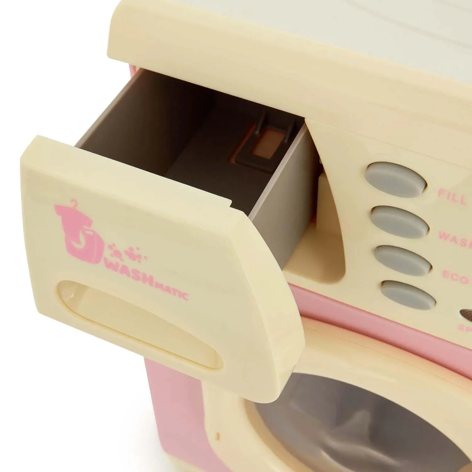 Interactive Electronic Washer Toy Pink