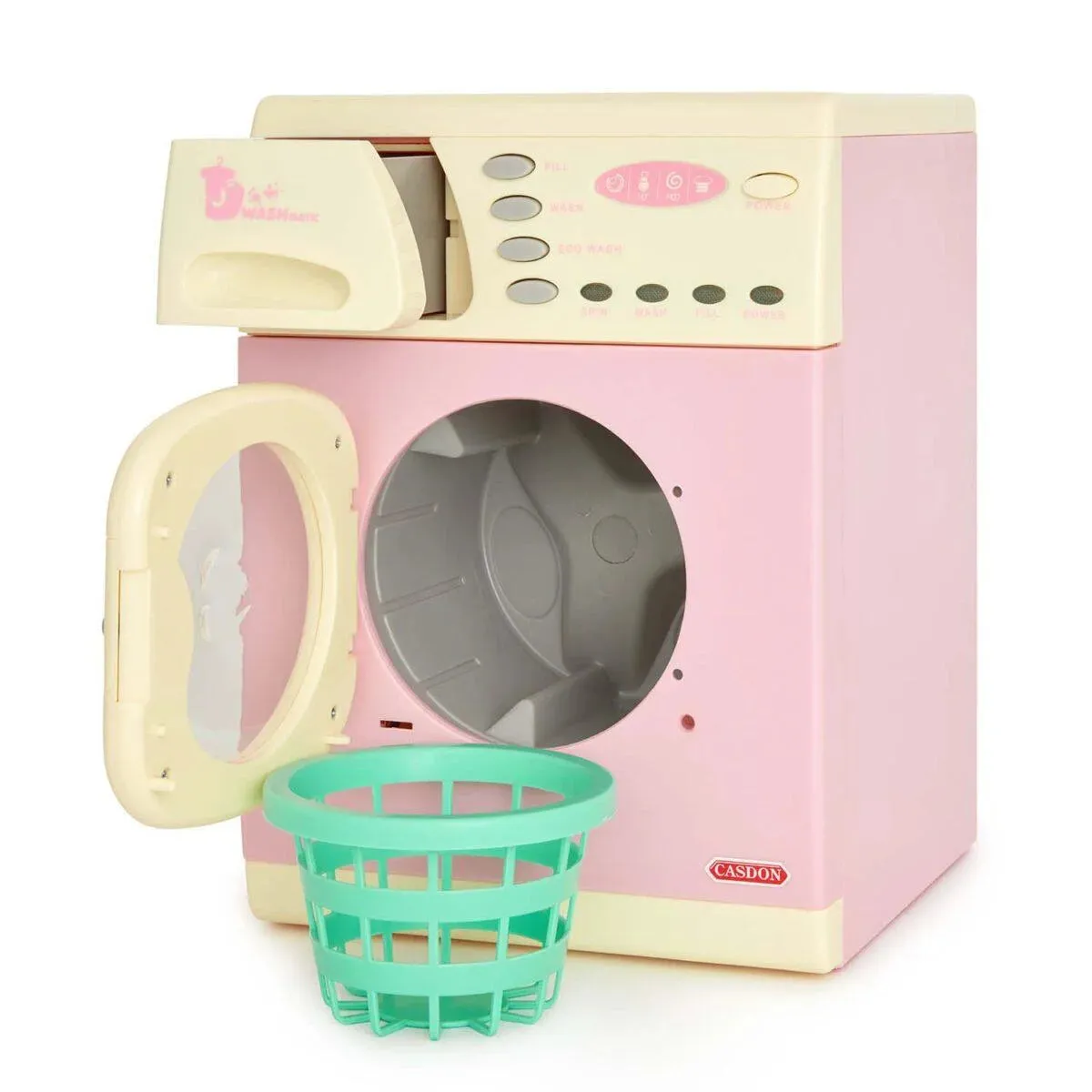 Interactive Electronic Washer Toy Pink