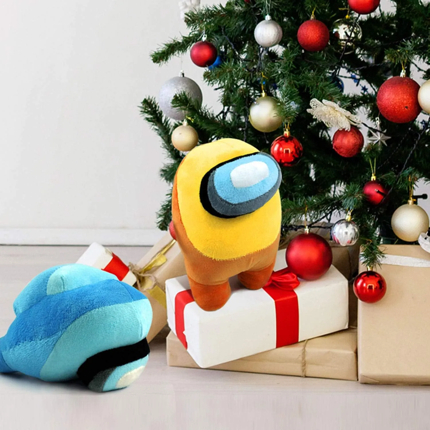 Interactive Plush Figure in Space Style