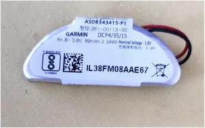 JINWEI 361-00113-00 ASDB343415-P1 Battery Replacement for Garmin Vivomove HR 890mAh