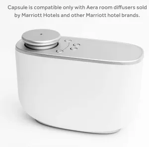 JW Marriott Rooted Room Diffuser Refill Capsule - with Notes of Sycamore Wrapped in Sage Blended with Herbs, Cedarwood, Sandalwood, Sweet Tonka Bean and Amber