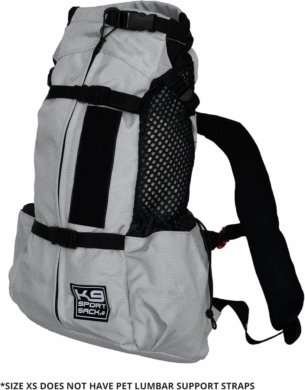 K9 Sport Sack | Dog Carrier Adjustable Backpack (Large, Air 2 - Charcoal Grey)