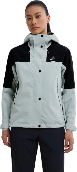 KAILAS Women's Hiking Shell Jacket Lightweight Waterproof Hooded Running Jacket Rain Jacket Outdoor Raincoat