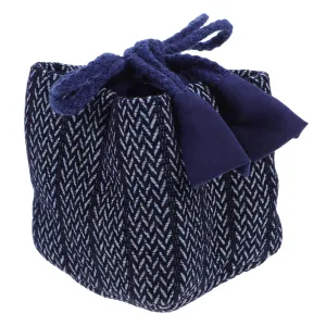 KICHOUSE Multipurpose Teaware Storage Bag Thickened Denim for Travel Daily Use Tea Set Organizer Teapot Carrier Teacup Holder