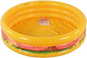 Kiddie Pool, Watermelon Hamburger Ice Cream Inflatable Pool, Water Pool in Summer, Pit Ball Pool of 45 Inches