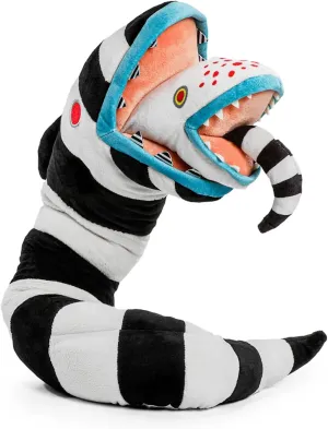 Kidrobot Collectible Beetlejuice Sandworm 13" Interactive Plush Figure