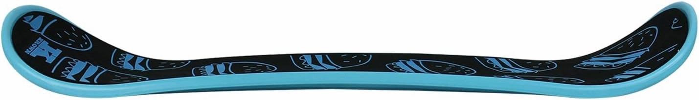 Krown Snowskate Plastic Polymer Skateboard Style Dual Kick Snowboard with Foam Grip – Many Graphics