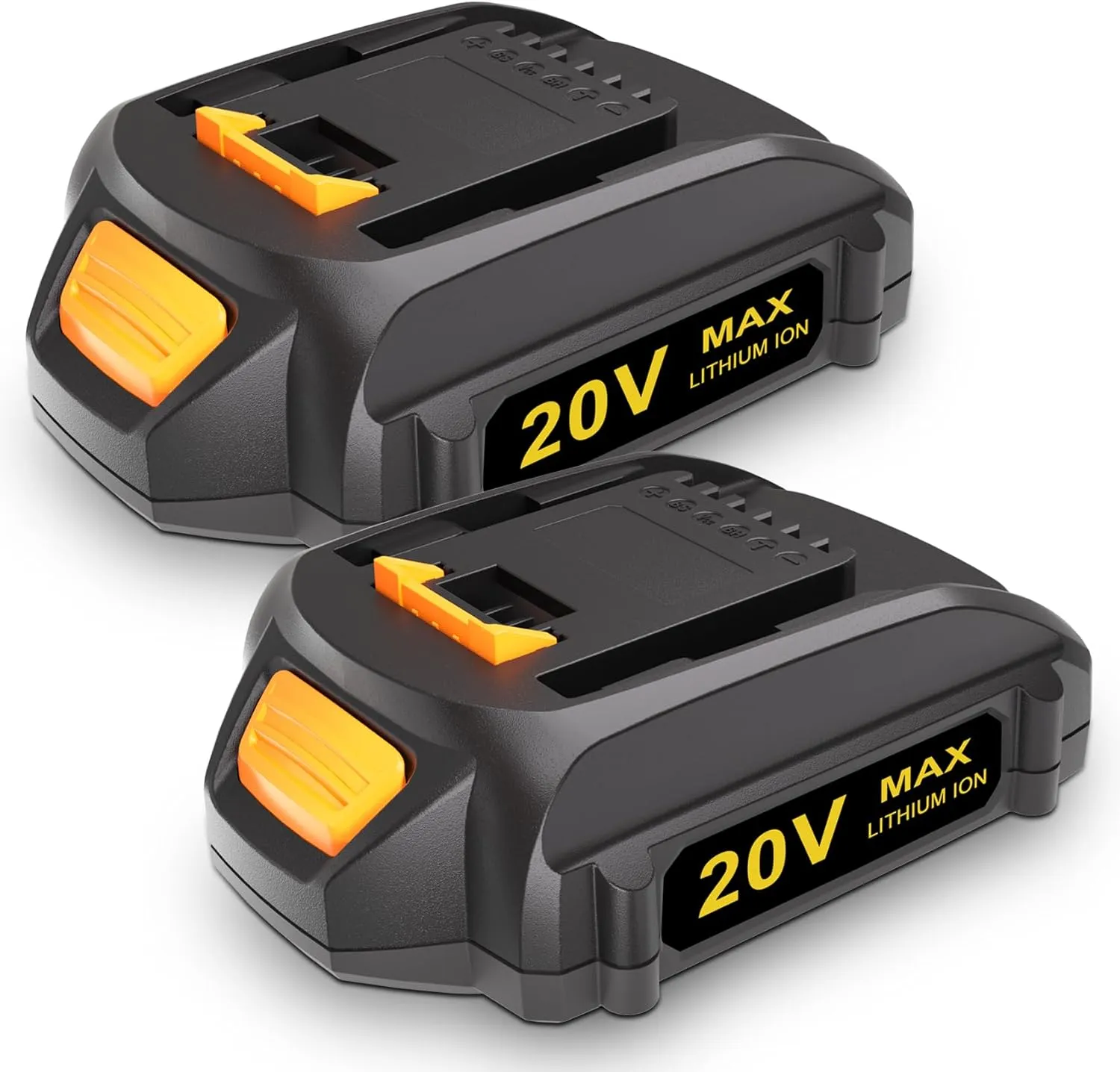 KUNLUN 2 Packs 3.5Ah Batteries Compatible for Worx Battery 20V Power Share Battery for WA3520 WA3525 WA3575 WG151s WG251s WG540s WG545s WG890 WG891 for Worx 20V Cordless Power Tools Batteries