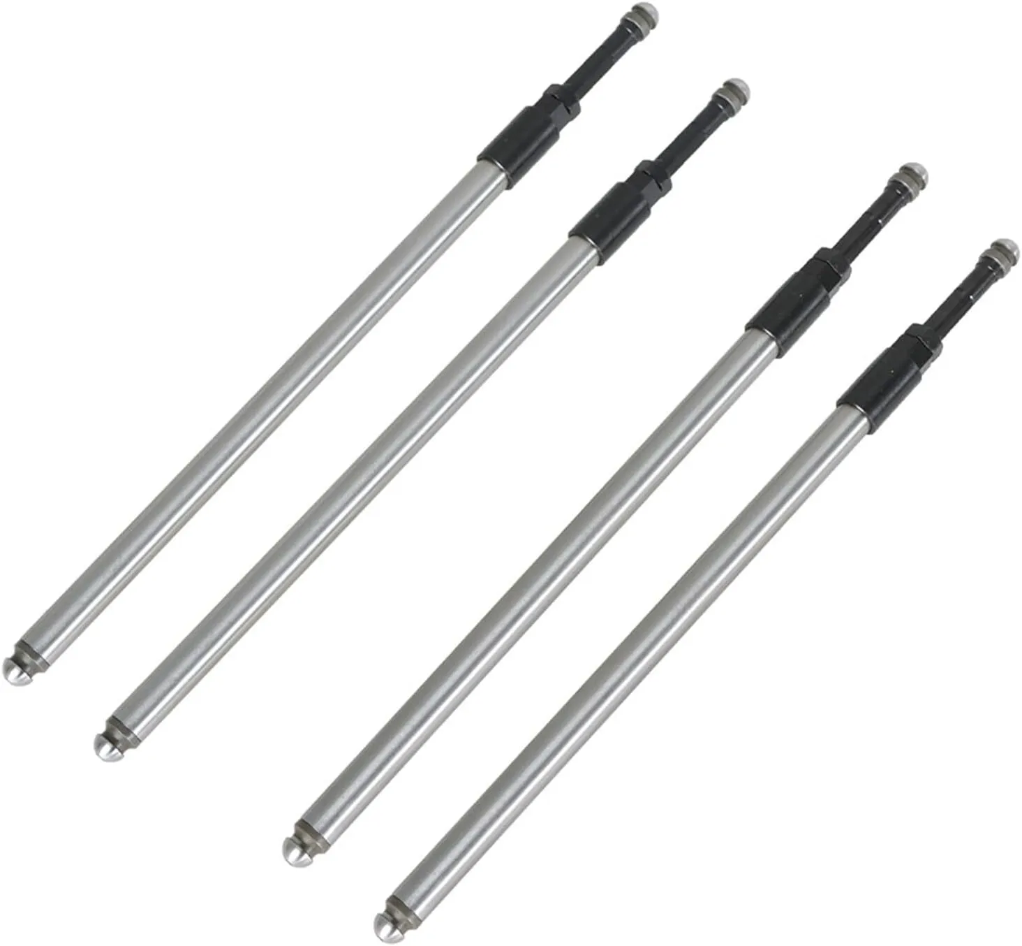 labwork 93-5120 Adjustable Pushrods Kit Replacement for Evo Evolution Dyna FXST 1984-1999