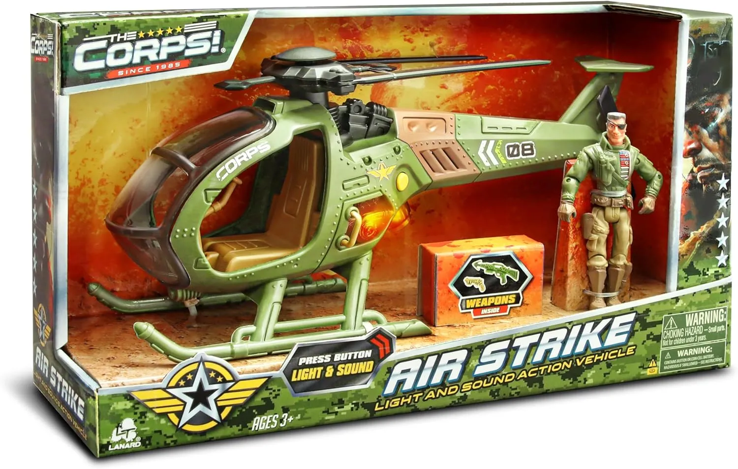 Lanard®The Corps! ® Air Strike (Helicopter)