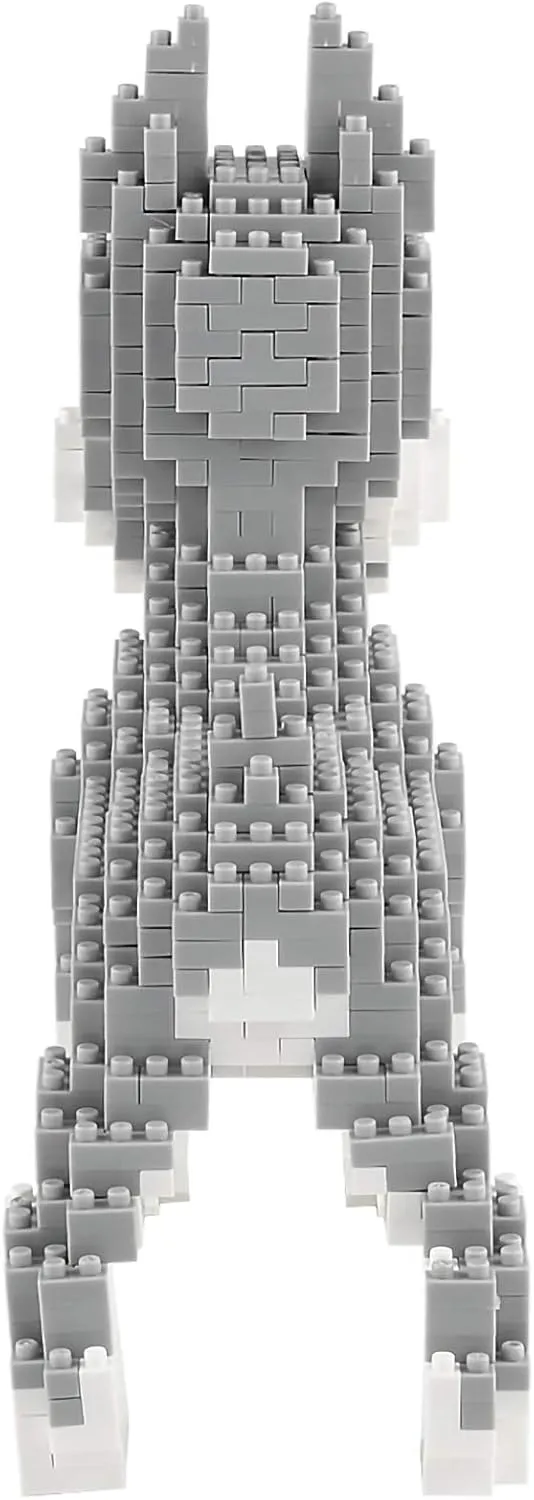 Larcele Dog Micro Building Blocks Pet Mini Building Toy Bricks,880 Pieces KLJM-02 (Schnauzer)