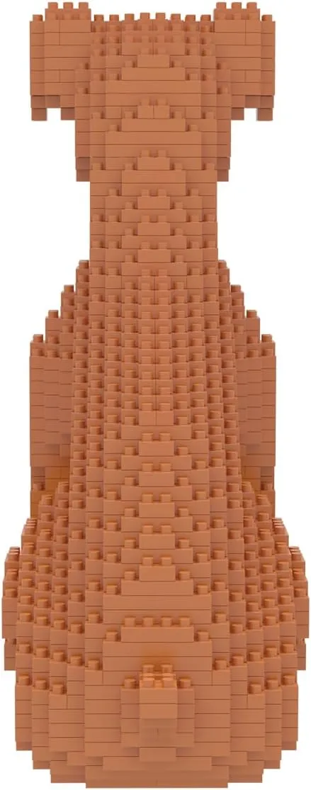 Larcele Micro Dog Building Blocks Mini Pet Building Toy Bricks, 1061 Pieces KLJM-02(Boxer)