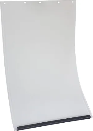 Large Replacement Dog Door Non PVC Flap Fits PetSafe PAC11-11039 - Measures 10 1/8" x 16 7/8" Longer Lasting, Most Energy Efficient, Less Shrinkage, BPA Free