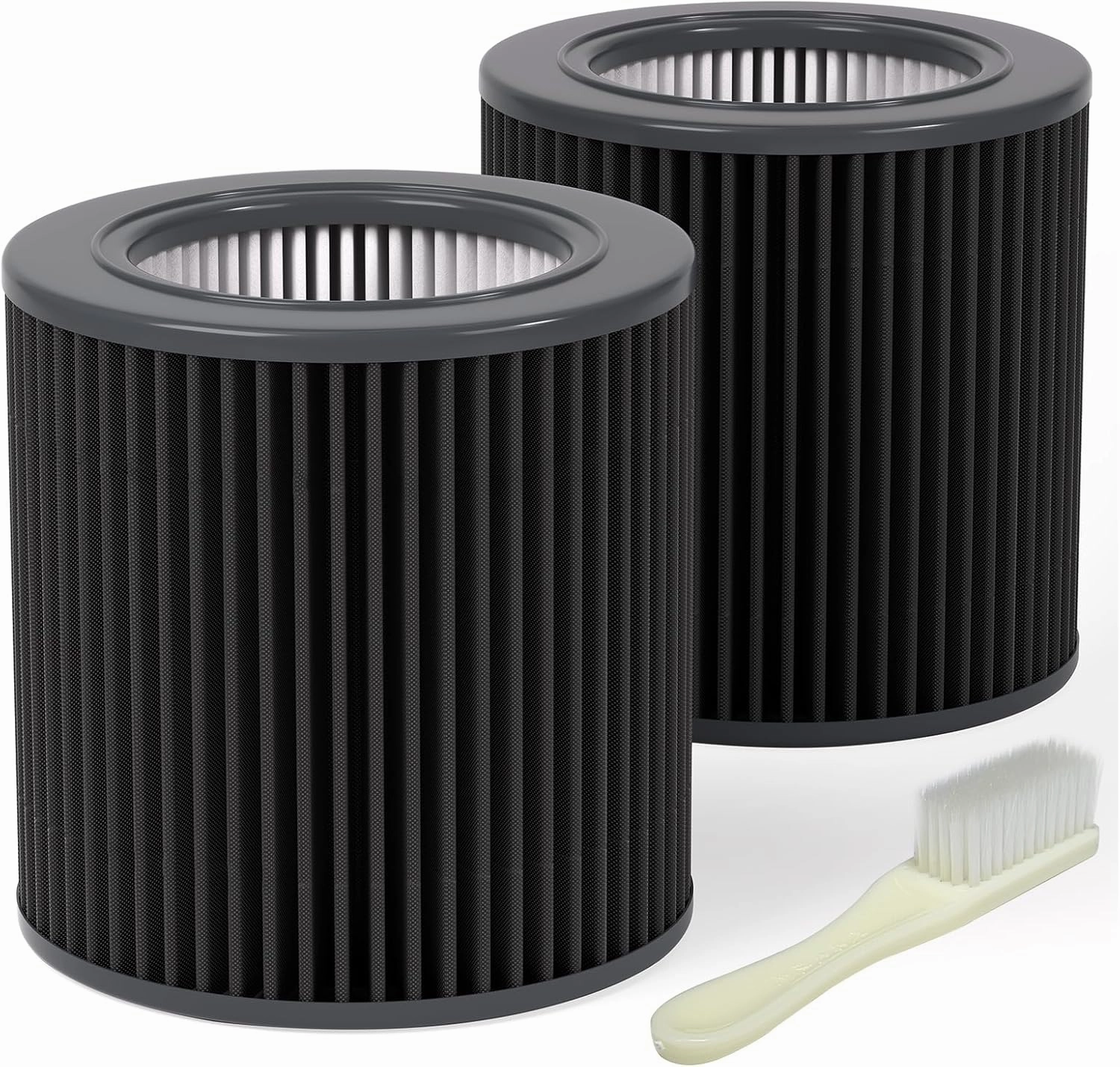 Leemone H13 True Air Mini Filter Replacements Compatible with Molekule Air Mini & Air Mini   Air Purifiers, 3-in-1 High-Efficiency True HEPA Replacement Filter, 2 Pack