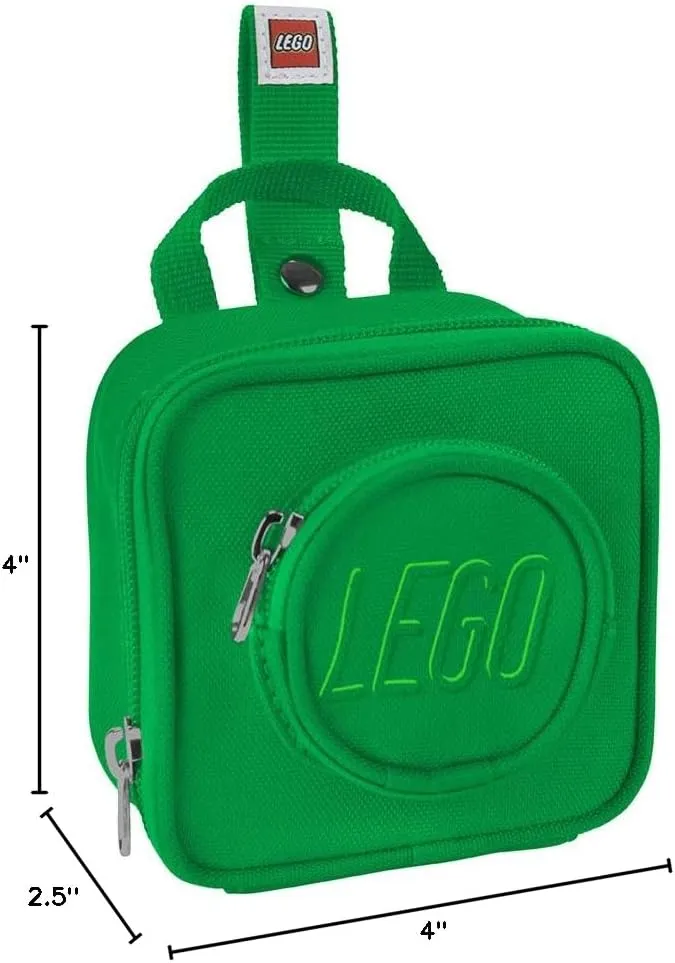 LEGO Kids Brick Mini Backpack, Green, One Size