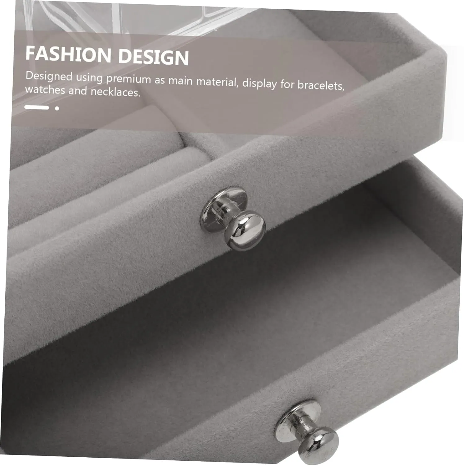 LIFKOME Jewelry Holder Display Rack 1pc Elegant Stand for Earrings Necklaces Bracelets for Home or Shop