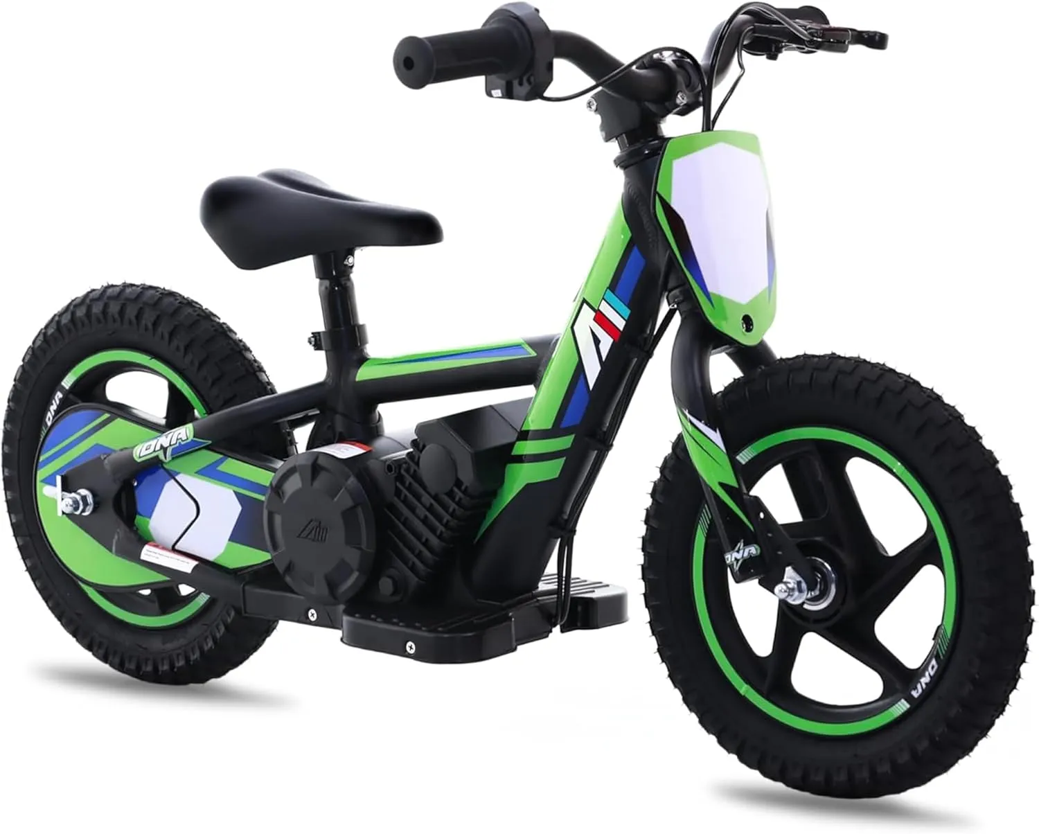 Lightweight Electric Dirt Bike for Kids, 170/340W Electric Motorcycle Up to 10/12MPH, 24V Detachable Battery, Hand-Operated Dual Brakes Electric Balance Bike for Ages 3-6/5-12